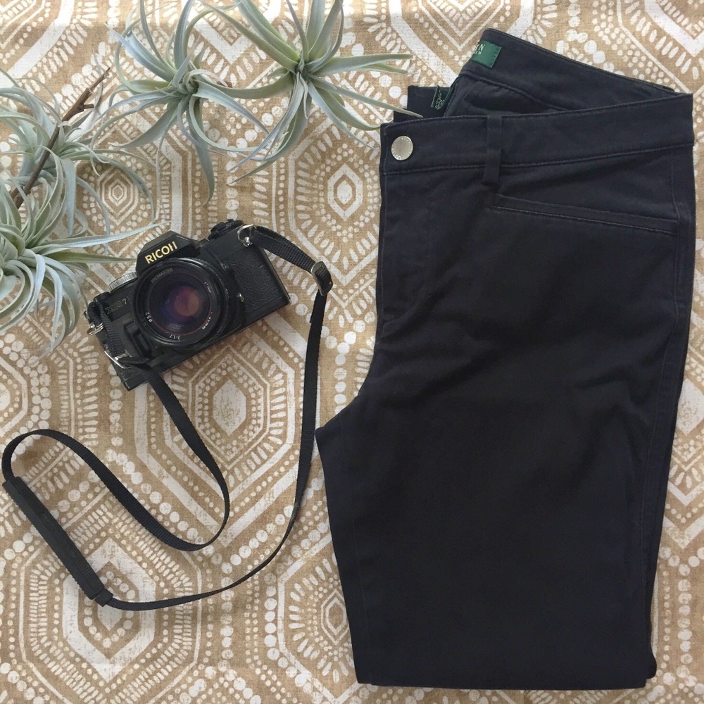 Classic RL Straight Leg Black Pants